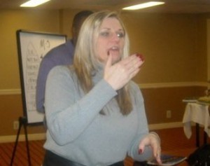 diane going and blowing